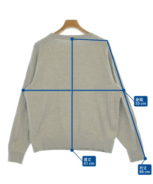 ORCIVAL（オーシバル）スウェット グレー サイズ:4(M位) メンズ/2200642901026