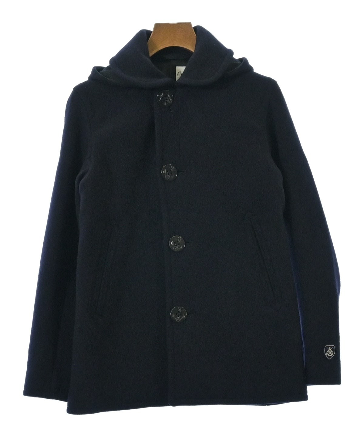 ORCIVAL（オーシバル）ピーコート 紺 サイズ:0(S位) レディース