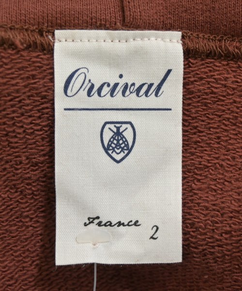 ORCIVAL（オーシバル）パーカー 茶 サイズ:2(L位) レディース/2200644755849