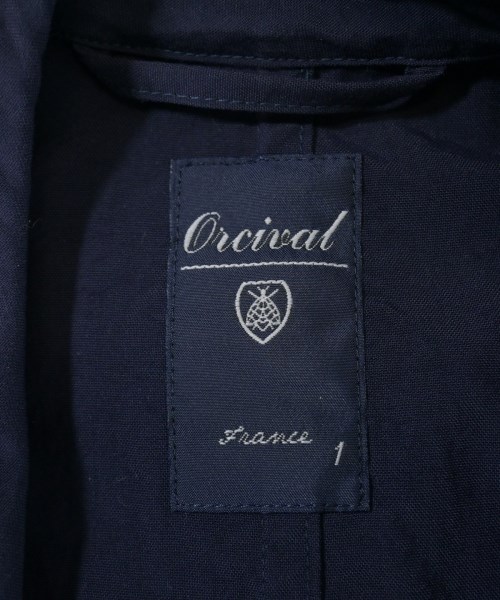ORCIVAL（オーシバル）ステンカラーコート 紺 サイズ:1(XXS位) メンズ/2200617181033