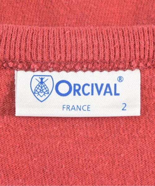 ORCIVAL（オーシバル）カーディガン 赤 サイズ:2(L位) レディース/2200614744040