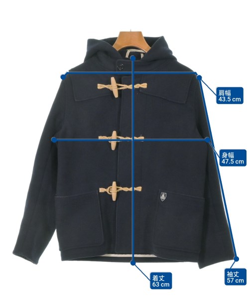 ORCIVAL（オーシバル）ダッフルコート 紺 サイズ:1(M位) レディース/2200626653026