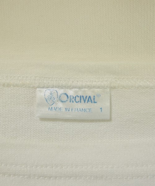 ORCIVAL（オーシバル）Tシャツ・カットソー 白 サイズ:1(M位) レディース/2200615640259
