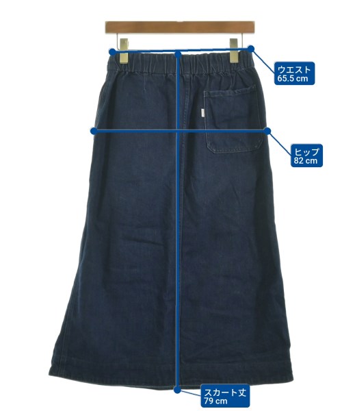 ORCIVAL（オーシバル）ロング・マキシ丈スカート 紺 サイズ:1(M位) レディース/2200617673019