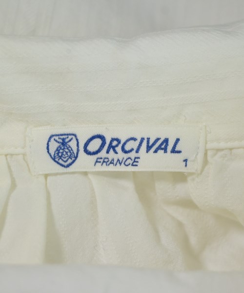 ORCIVAL（オーシバル）ブラウス 白 サイズ:1(M位) レディース/2200607784022