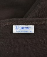 ORCIVAL（オーシバル）Tシャツ・カットソー 茶 サイズ:4(M位) メンズ/2200611334022