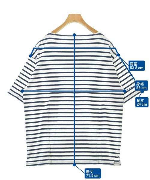 ORCIVAL（オーシバル）Tシャツ・カットソー 紺 サイズ:5(L位) メンズ/2200615289168