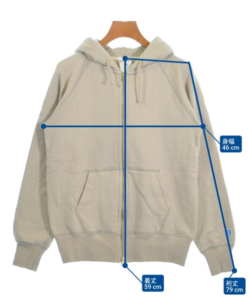 ORCIVAL（オーシバル）パーカー ベージュ サイズ:2(L位) レディース/2200611507099