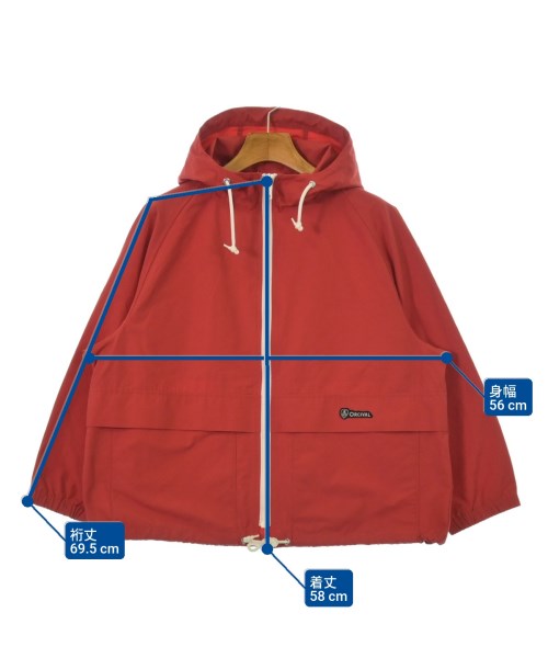 ORCIVAL（オーシバル）マウンテンパーカー 赤 サイズ:2(L位