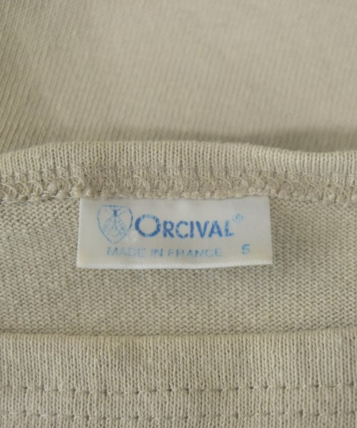 ORCIVAL（オーシバル）Tシャツ・カットソー ベージュ サイズ:5(L位) メンズ/2200670379057