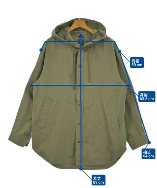 ORCIVAL（オーシバル）モッズコート カーキ サイズ:5(L位) メンズ/2200673281029