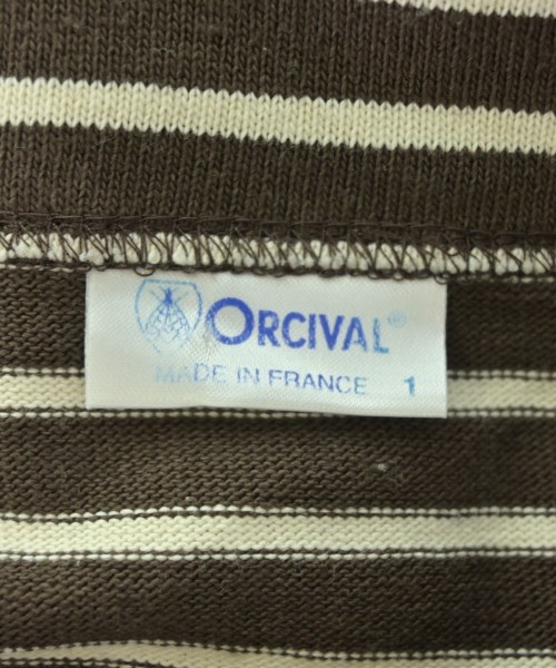 ORCIVAL（オーシバル）Tシャツ・カットソー 茶 サイズ:1(M位) レディース/2200671983062