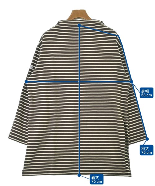 ORCIVAL（オーシバル）Tシャツ・カットソー 茶 サイズ:1(M位) レディース/2200671983062