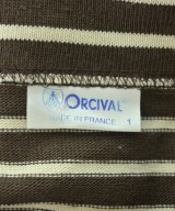 ORCIVAL（オーシバル）Tシャツ・カットソー 茶 サイズ:1(M位) レディース/2200671983062