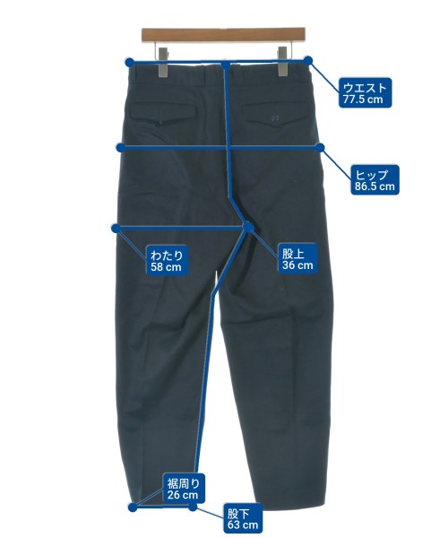 ORCIVAL（オーシバル）チノパン 紺 サイズ:4(M位) メンズ/2200677927091