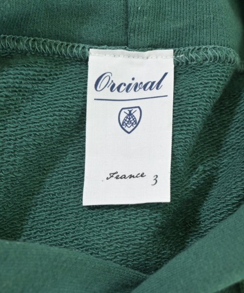 ORCIVAL（オーシバル）パーカー 緑 サイズ:3(XL位) レディース/2200688695101