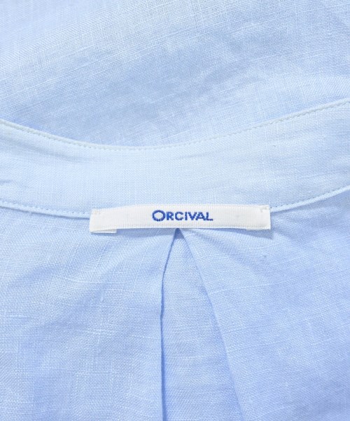 ORCIVAL（オーシバル）シャツワンピース 青 サイズ:-(M位) レディース/2200693999010