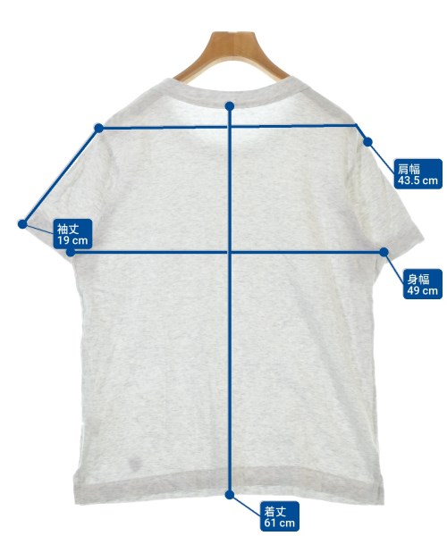 ORCIVAL（オーシバル）Tシャツ・カットソー グレー サイズ:F レディース/2200647350409