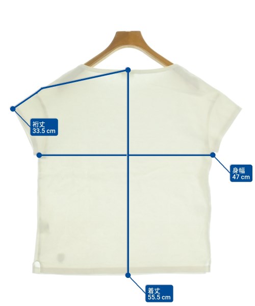ORCIVAL（オーシバル）Tシャツ・カットソー 白 サイズ:F レディース/2200654112113
