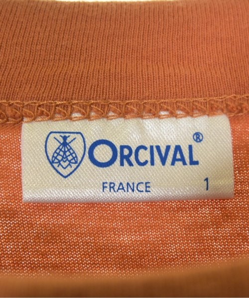 ORCIVAL（オーシバル）Tシャツ・カットソー オレンジ サイズ:1(M位) レディース/2200708453018