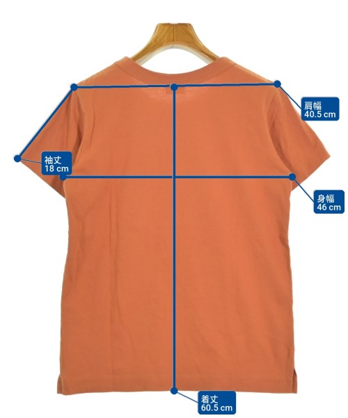 ORCIVAL（オーシバル）Tシャツ・カットソー オレンジ サイズ:1(M位) レディース/2200708453018