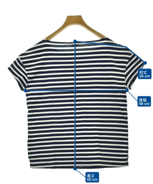 ORCIVAL（オーシバル）Tシャツ・カットソー 紺 サイズ:1(M位) レディース/2200708808085