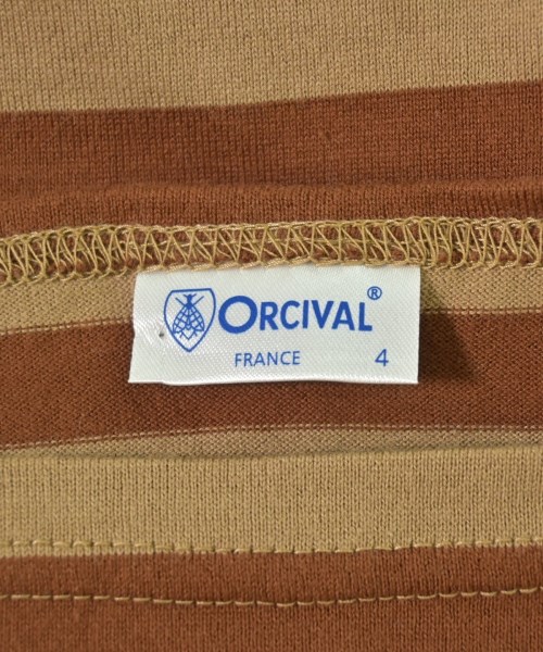 ORCIVAL（オーシバル）Tシャツ・カットソー 茶 サイズ:4(M位) メンズ/2200711112230