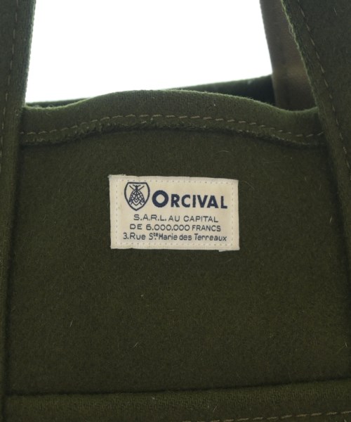 ORCIVAL（オーシバル）トートバッグ カーキ サイズ:- レディース/2200715741092