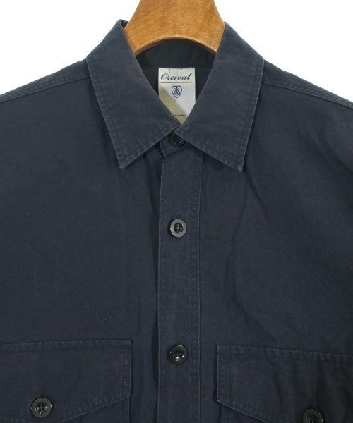 ORCIVAL（オーシバル）カジュアルシャツ 紺 サイズ:5(L位) メンズ/2200650448070