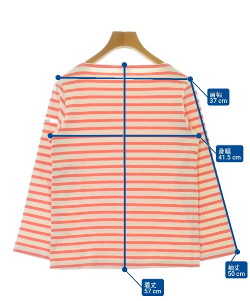 ORCIVAL（オーシバル）Tシャツ・カットソー オレンジ サイズ:0(S位) レディース/2200701238094