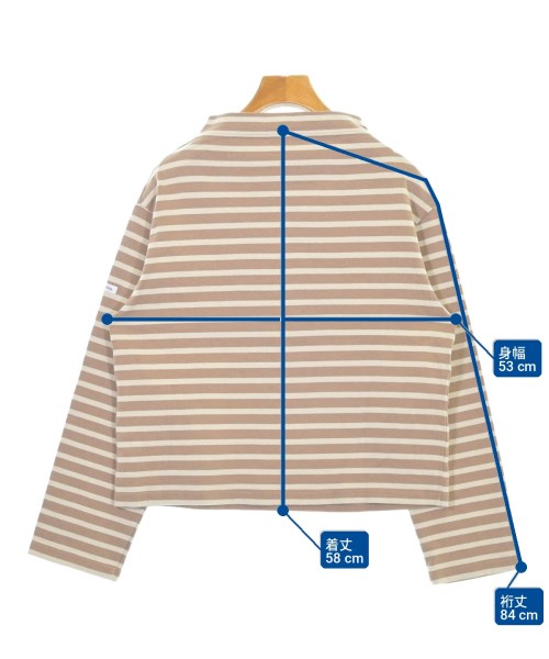 ORCIVAL（オーシバル）Tシャツ・カットソー 茶 サイズ:1(M位) レディース/2200699493109