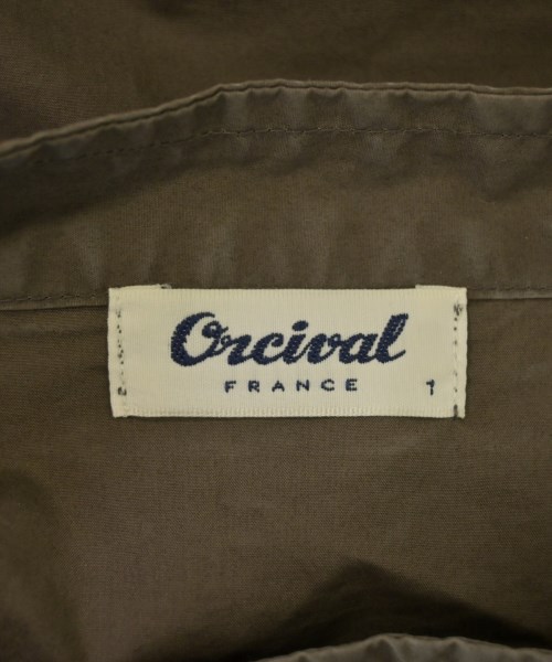 ORCIVAL（オーシバル）ブラウス 茶 サイズ:1(M位) レディース/2200699570060