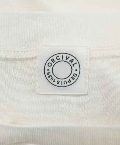 ORCIVAL（オーシバル）Tシャツ・カットソー 白 サイズ:F レディース/2200662847090