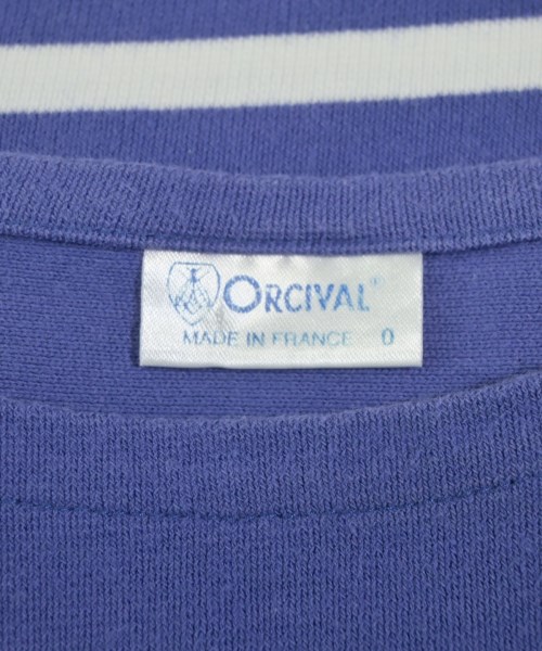 ORCIVAL（オーシバル）Tシャツ・カットソー 青 サイズ:0(S位) レディース/2200665575044