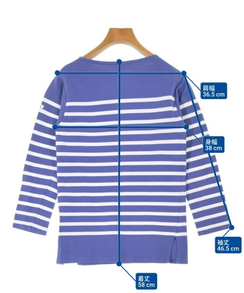 ORCIVAL（オーシバル）Tシャツ・カットソー 青 サイズ:0(S位) レディース/2200665575044