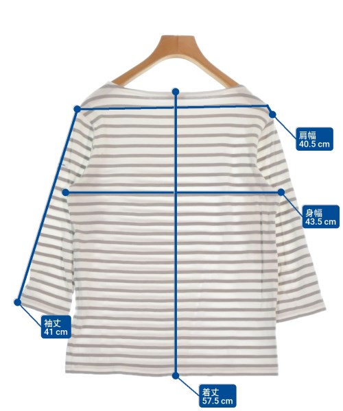 ORCIVAL（オーシバル）Tシャツ・カットソー 白 サイズ:1(M位) レディース/2200653785042