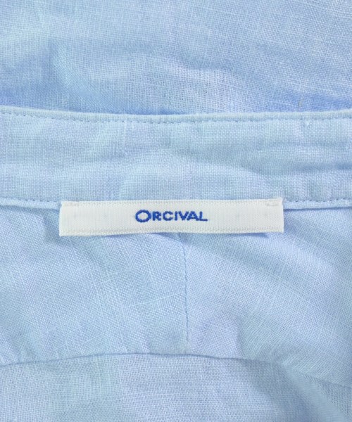 ORCIVAL（オーシバル）カジュアルシャツ 青 サイズ:1(M位) レディース/2200664856120