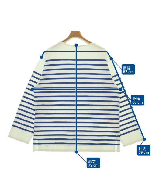 ORCIVAL（オーシバル）Tシャツ・カットソー 白 サイズ:8(XXXL位) メンズ/2200733269028