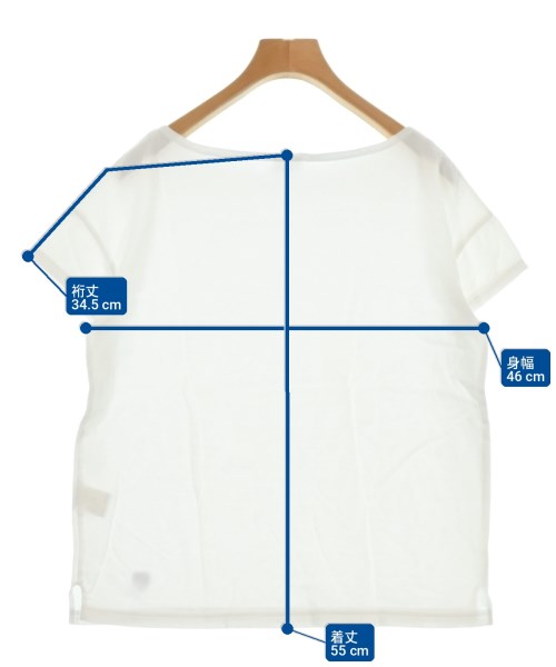 ORCIVAL（オーシバル）Tシャツ・カットソー 白 サイズ:F レディース/2200725654160