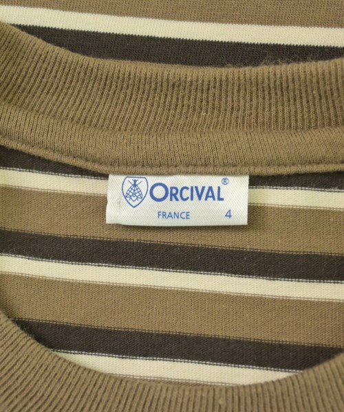 ORCIVAL（オーシバル）Tシャツ・カットソー 茶 サイズ:4(M位) メンズ/2200724264094