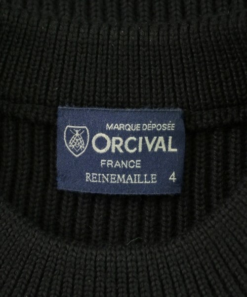 ORCIVAL（オーシバル）ニット・セーター 黒 サイズ:4(M位) メンズ/2200724264100