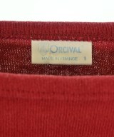 ORCIVAL（オーシバル）Tシャツ・カットソー 赤 サイズ:1(M位) レディース/2200684563077