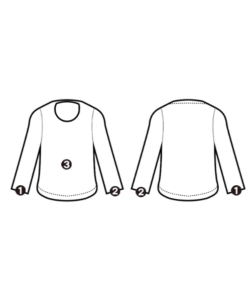 ORCIVAL（オーシバル）Tシャツ・カットソー 白 サイズ:-(L位) レディース/2200684708027