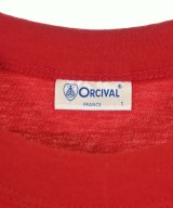 ORCIVAL（オーシバル）Tシャツ・カットソー 赤 サイズ:1(M位) レディース/2200681436466
