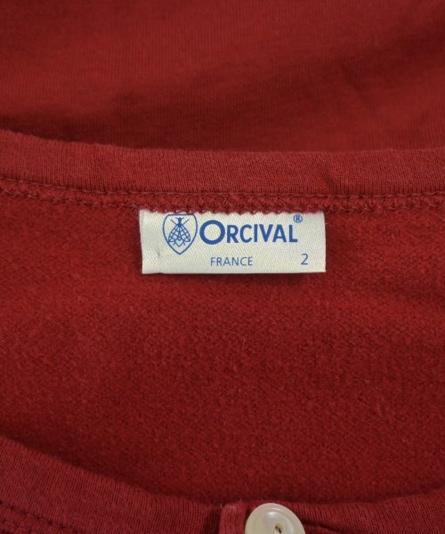ORCIVAL（オーシバル）カーディガン 赤 サイズ:2(L位) レディース/2200683584011