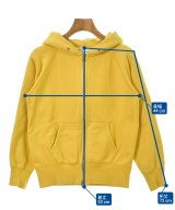 ORCIVAL（オーシバル）パーカー 黄 サイズ:0(S位) レディース/2200690036046