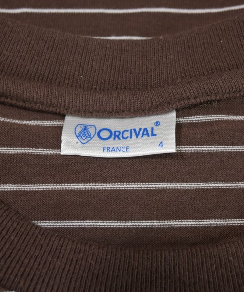 ORCIVAL（オーシバル）Tシャツ・カットソー 茶 サイズ:4(M位) メンズ/2200692696040