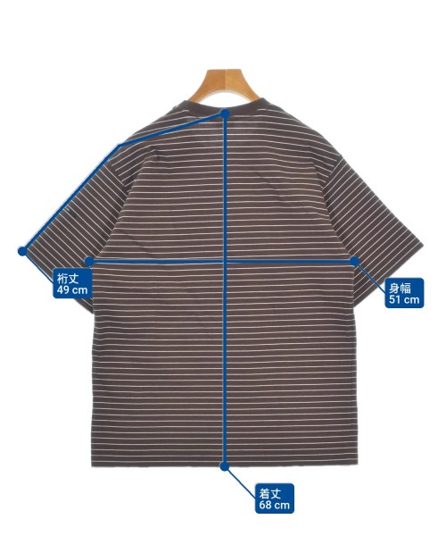ORCIVAL（オーシバル）Tシャツ・カットソー 茶 サイズ:4(M位) メンズ/2200692696040