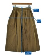 homspun（ホームスパン）ロング・マキシ丈スカート 茶 サイズ:M レディース/2200622145099
