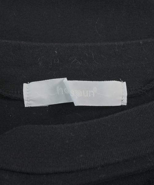 homspun（ホームスパン）Tシャツ・カットソー 黒 サイズ:F レディース/2200622145112